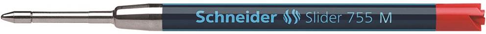 Wkład Slider 755 do długopisu SCHNEIDER , M, format G2, czerwony
