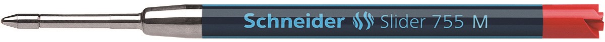 Wkład Slider 755 do długopisu SCHNEIDER , M, format G2, czerwony