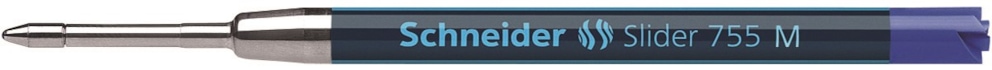 Wkład Slider 755 do długopisu SCHNEIDER , M, format G2, niebieski