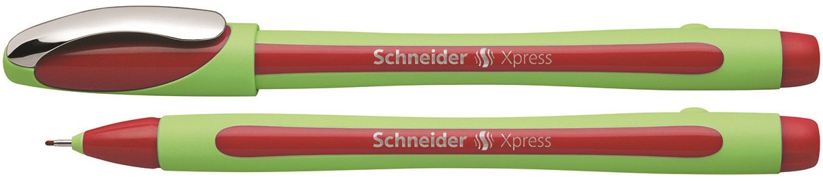 Cienkopis SCHNEIDER Xpress, 0,8 mm, czerwony