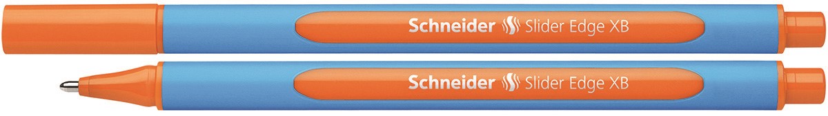 Długopis SCHNEIDER Slider Edge, XB, pomarańczowy