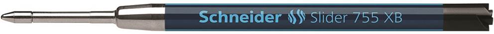 Wkład Slider 755 do długopisu SCHNEIDER , XB, format G2, czarny