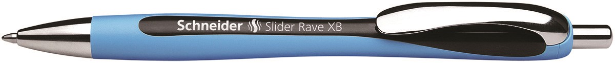 Długopis automatyczny SCHNEIDER Slider Rave, XB, czarny
