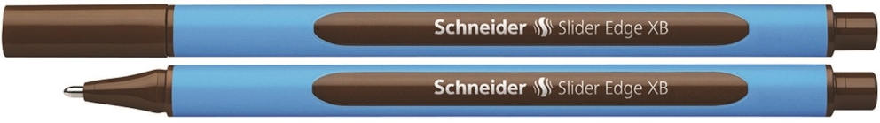 Długopis SCHNEIDER Slider Edge, XB, brązowy
