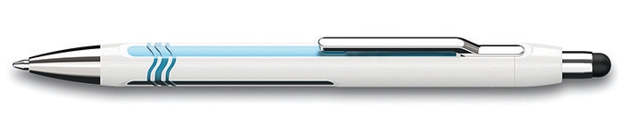 Długopis automatyczny SCHNEIDER Epsilon Touch, XB, niebieski/biały