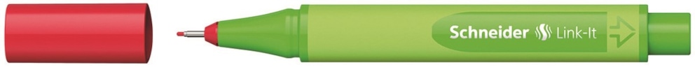 Cienkopis SCHNEIDER Link-It, 0,4mm, czerwony