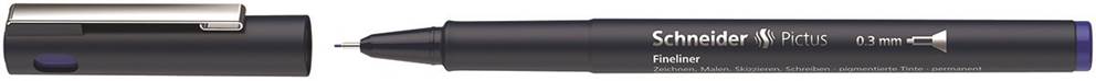 Cienkopis SCHNEIDER Pictus, 0,3 mm, niebieski