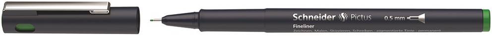 Cienkopis SCHNEIDER Pictus, 0,5 mm, zielony