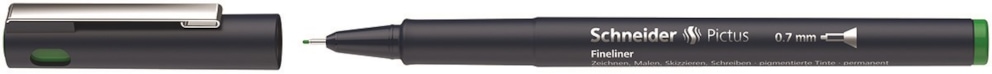 Cienkopis SCHNEIDER Pictus, 0,7 mm, zielony