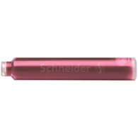 Naboje do piór SCHNEIDER, 6 szt., rose / pudrowy róż