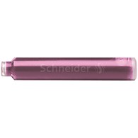 Naboje do piór SCHNEIDER, 6 szt., lilac / liliowy