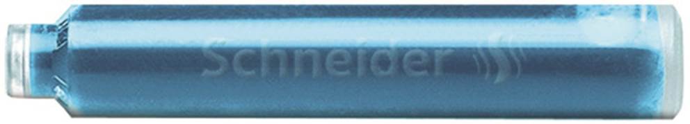 Naboje do piór SCHNEIDER, 6 szt., ice blue / błękitny
