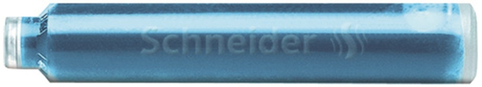Naboje do piór SCHNEIDER, 6 szt., ice blue / błękitny