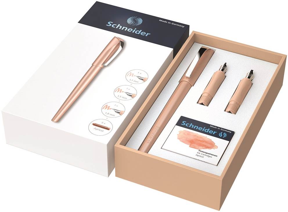 Zestaw prezentowy SCHNEIDER Callissima, morelowe