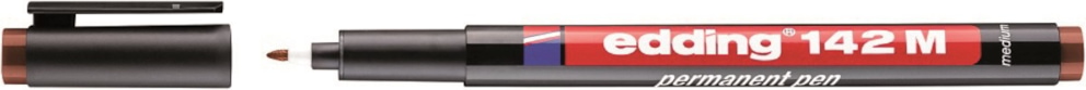 Foliopis e-142 M EDDING, 1mm, brązowy