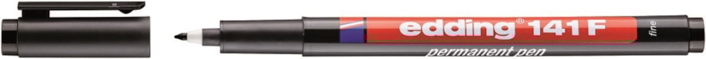 Foliopis permanentny e-141 F EDDING, czarny