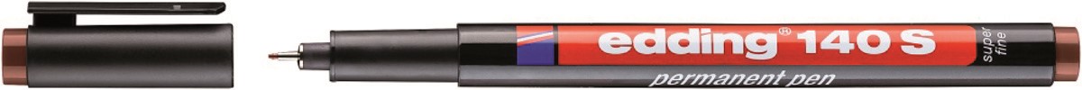 Foliopis e-140 S EDDING, 0,3mm, brązowy