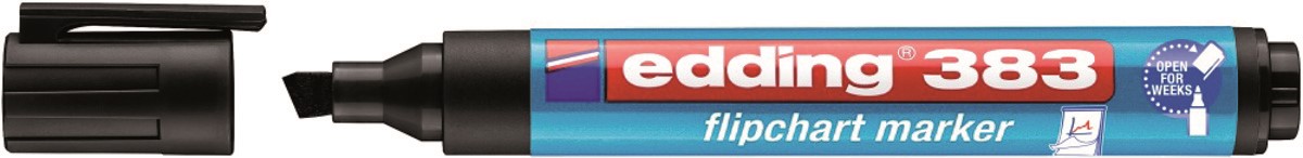 Marker do flipchartów e-383 EDDING, 1-5mm, czarny