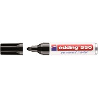 Marker permanentny e-550 EDDING, 3-4 mm, czarny