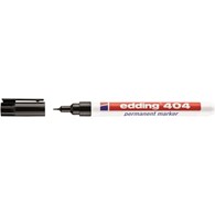 Marker permanentny e-404 EDDING, 0,75mm, czarny