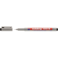 Marker zmywalny e-150 S EDDING, 0,3mm, czarny