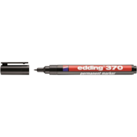 Marker permanentny e-370 EDDING, 1mm, czarny