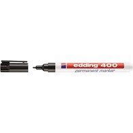 Marker permanentny e-400 EDDING, 1 mm, czarny