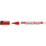 Marker permanentny e-400 EDDING, 1mm, czerwony