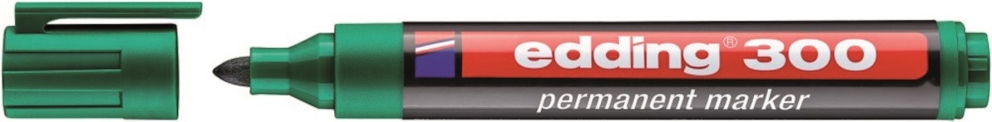Marker permanentny A8 e-300 EDDING, zielony