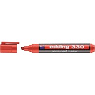 Marker permanentny A8 e-330 EDDING, czerwony