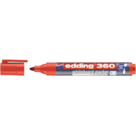 Marker do tablic e-360 EDDING, 1,5-3mm, czerwony