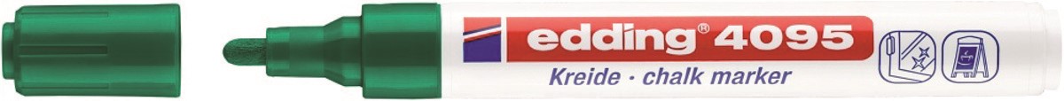 marker kredowy e-4095 EDDING, 2-3mm, zielony