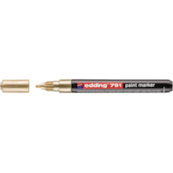 Marker olejowy e-791 EDDING, 1-2mm, złoty
