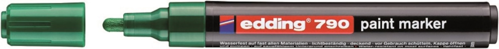 Marker olejowy e-790 EDDING, 2-3mm, zielony