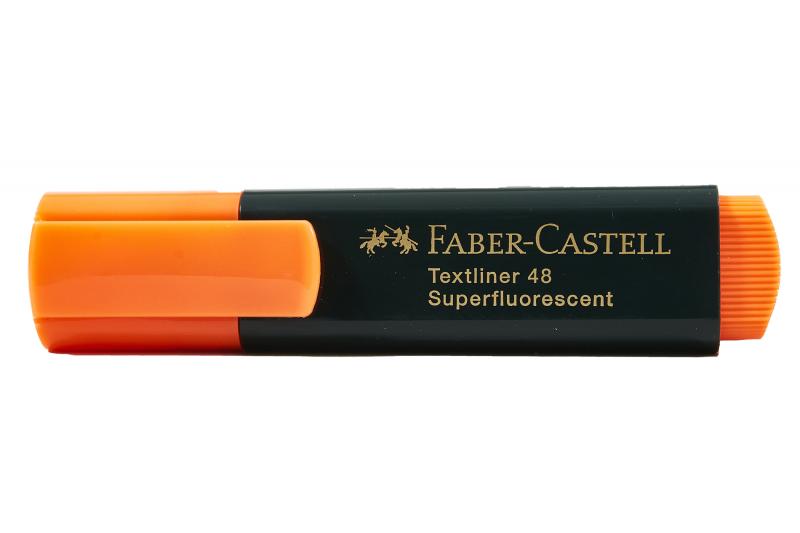 ZAKREŚLACZ 48 POMARAŃCZOWY FABER-CASTELL