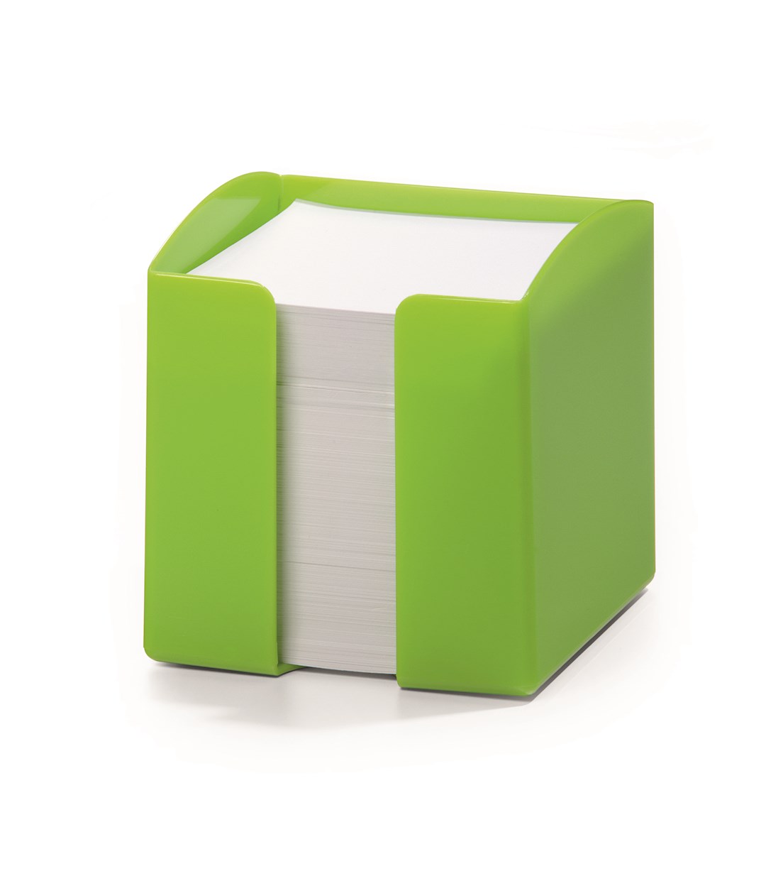 TREND pojemnik z karteczkami  zielony