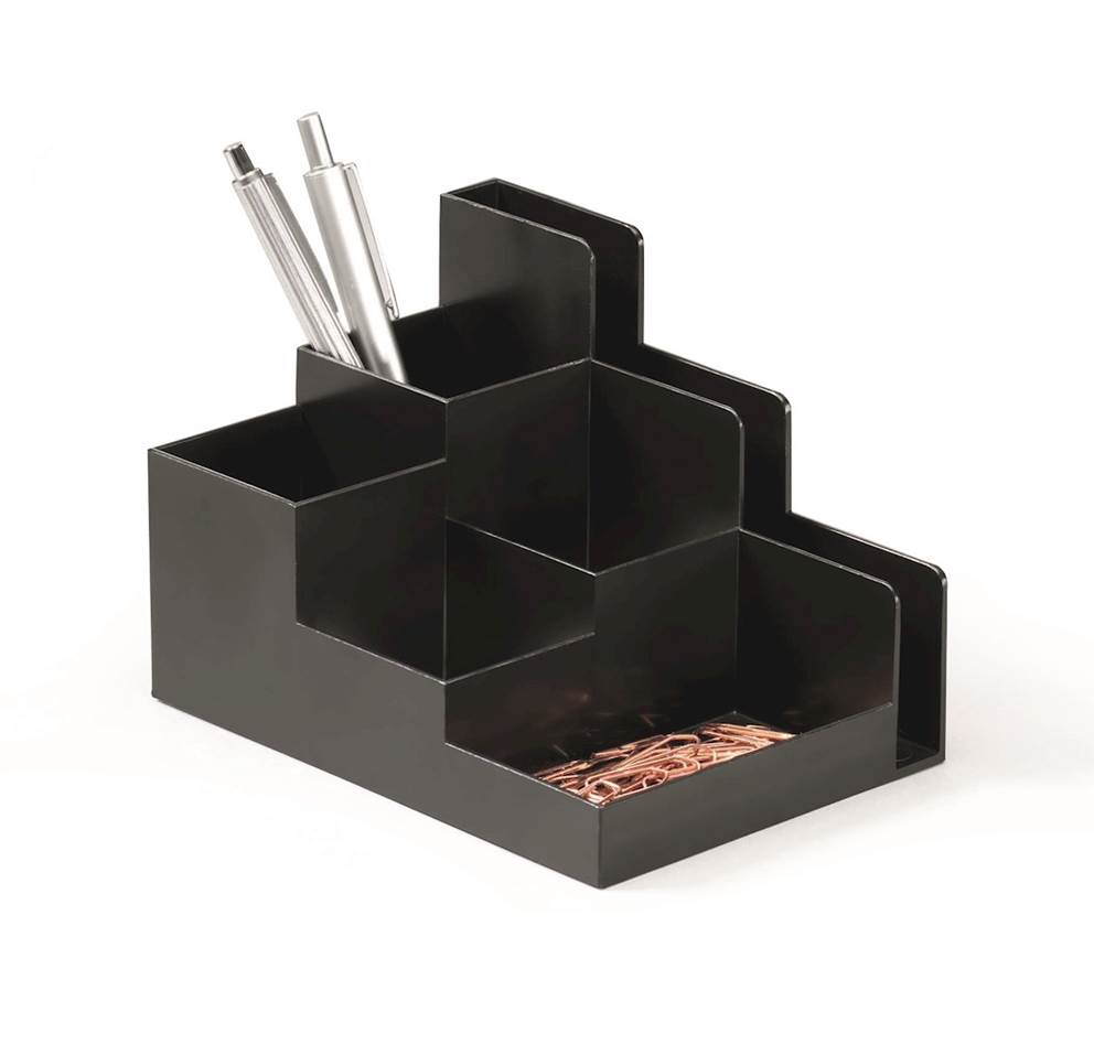 OPTIMO przybornik na biurko, BLAUER ENGEL antracytowy