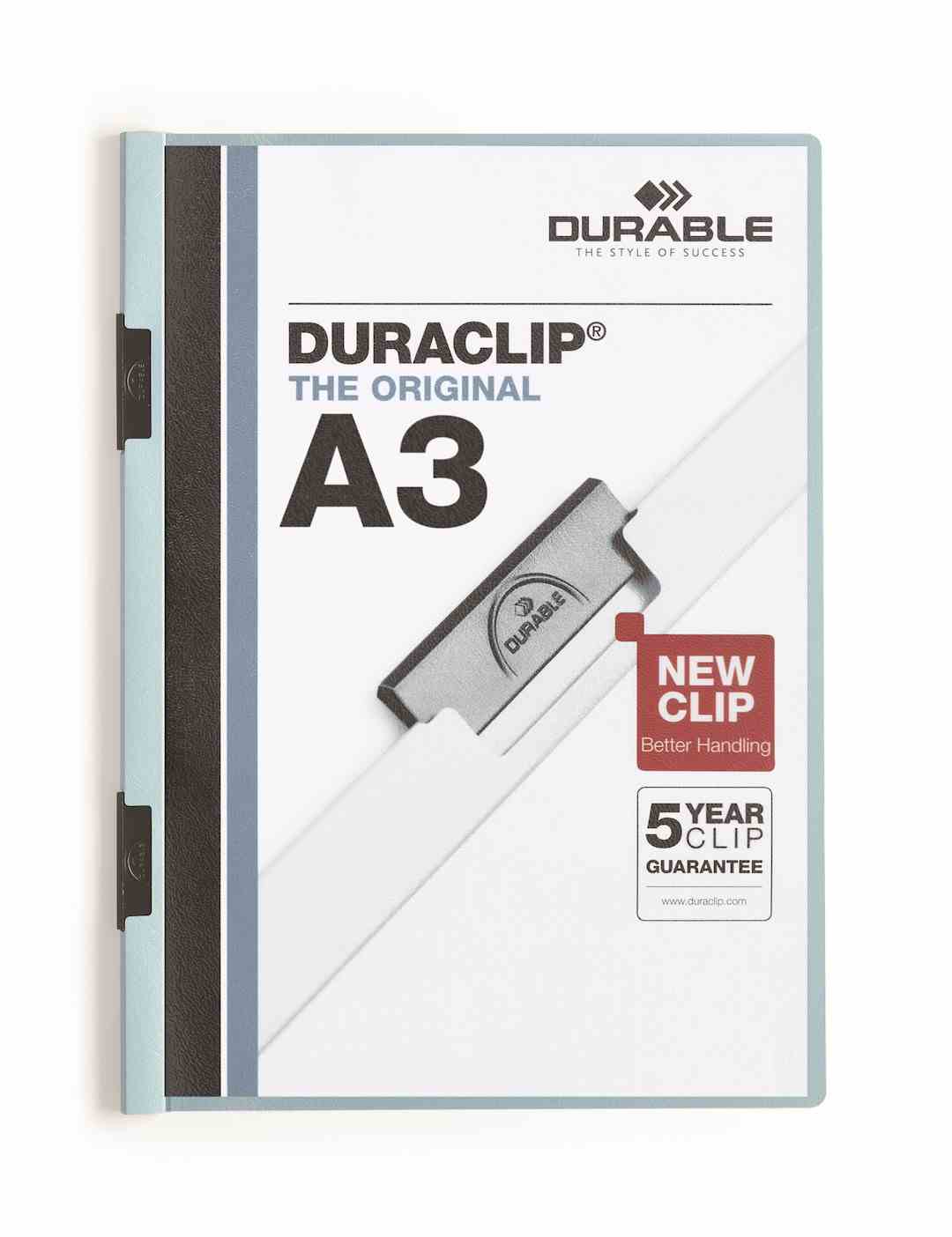 DURACLIP A3, skoroszyt zaciskowy A3, 1-60 kartek