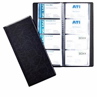 VISIFIX 192, album na 192 wizytówki czarny