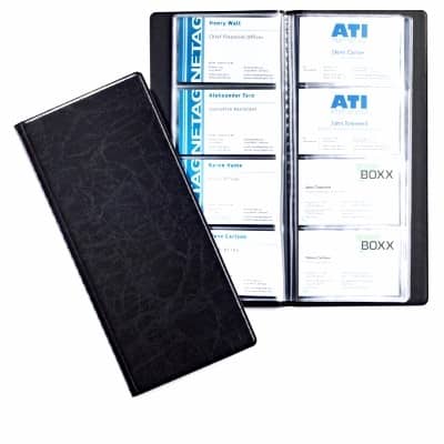 VISIFIX 192, album na 192 wizytówki czarny
