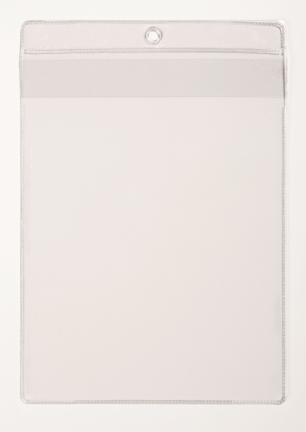 Kieszonka ochronna A4 z klapką, z otworem do zawieszenia, pionowa przezroczysty op. (10 szt.)