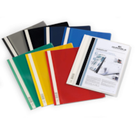 DURAPLUS, skoroszyt prezentacyjny A4, okładka=kieszeń kolorowy
