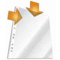 Koszulka na dokumenty PP, A4, otwarta góra i bok przezroczysty op. (10 szt.)