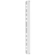 Grzbiet zaciskowy A4, szer.14,5mm, gr. 6mm na 60 kartek, z perforacją do segr. przezroczysty op. (50 szt.)