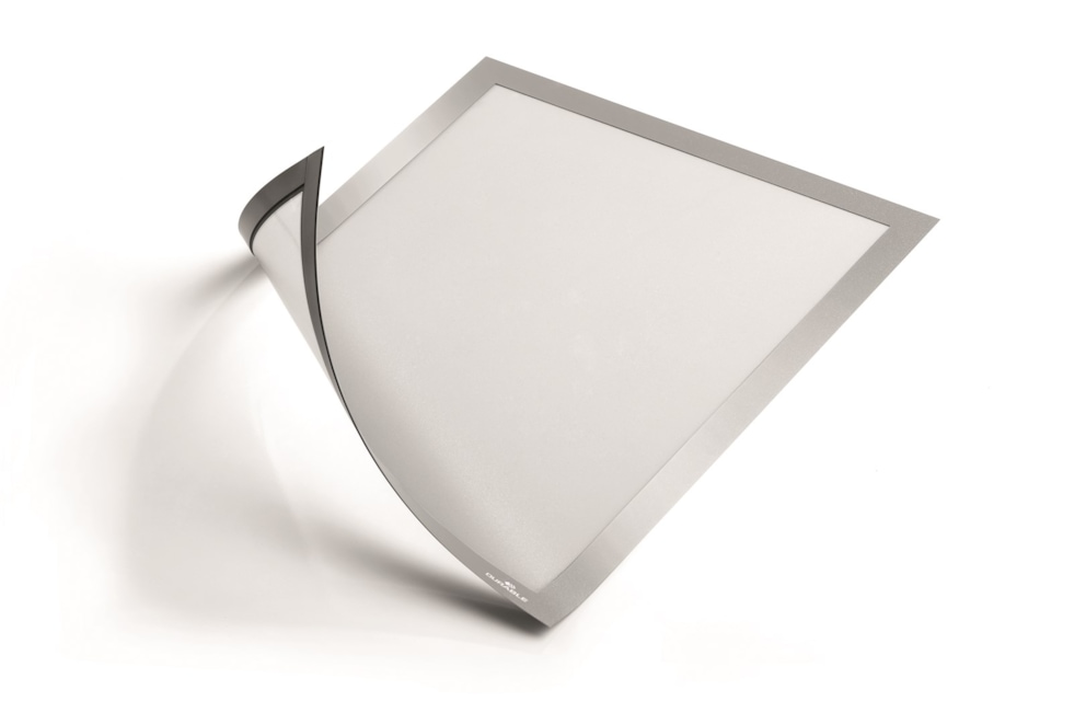 DURAFRAME MAGNETIC A4 Magnetyczna ramka informacyjna srebrny op. (5 szt.)