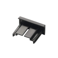 Dodatkowy zacisk do tabliczek INFO SIGN  czarny op. (5 szt.)