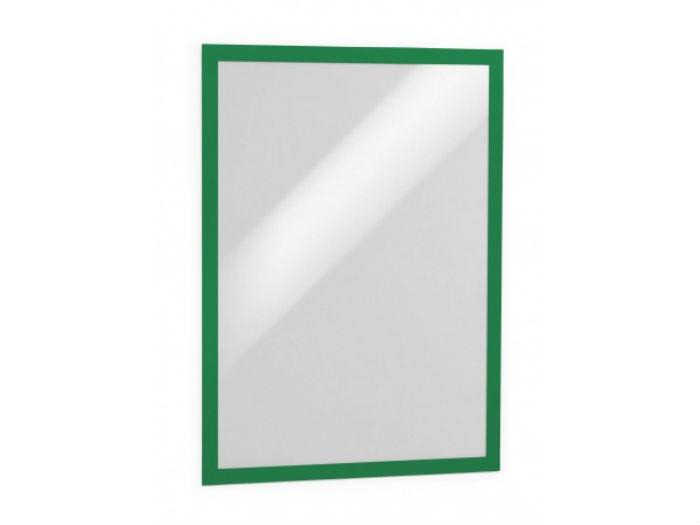 DURAFRAME A3  Samoprzylepna ramka informacyjna z uchylną przednią stroną zielony op. (2 szt.)