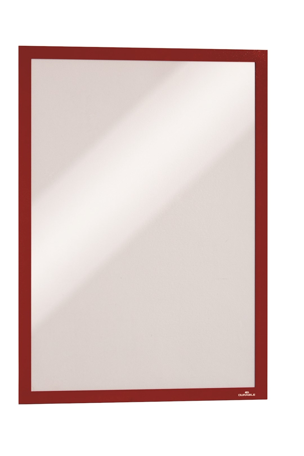 DURAFRAME A3  Samoprzylepna ramka informacyjna z uchylną przednią stroną czerwony op. (2 szt.)