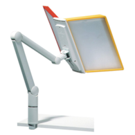 SHERPA wysięgnik przegubowy na 10 paneli A4 szary