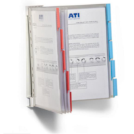 FUNCTION WALL 10 zestaw ścienny z 10 panelami A4 kolorowy